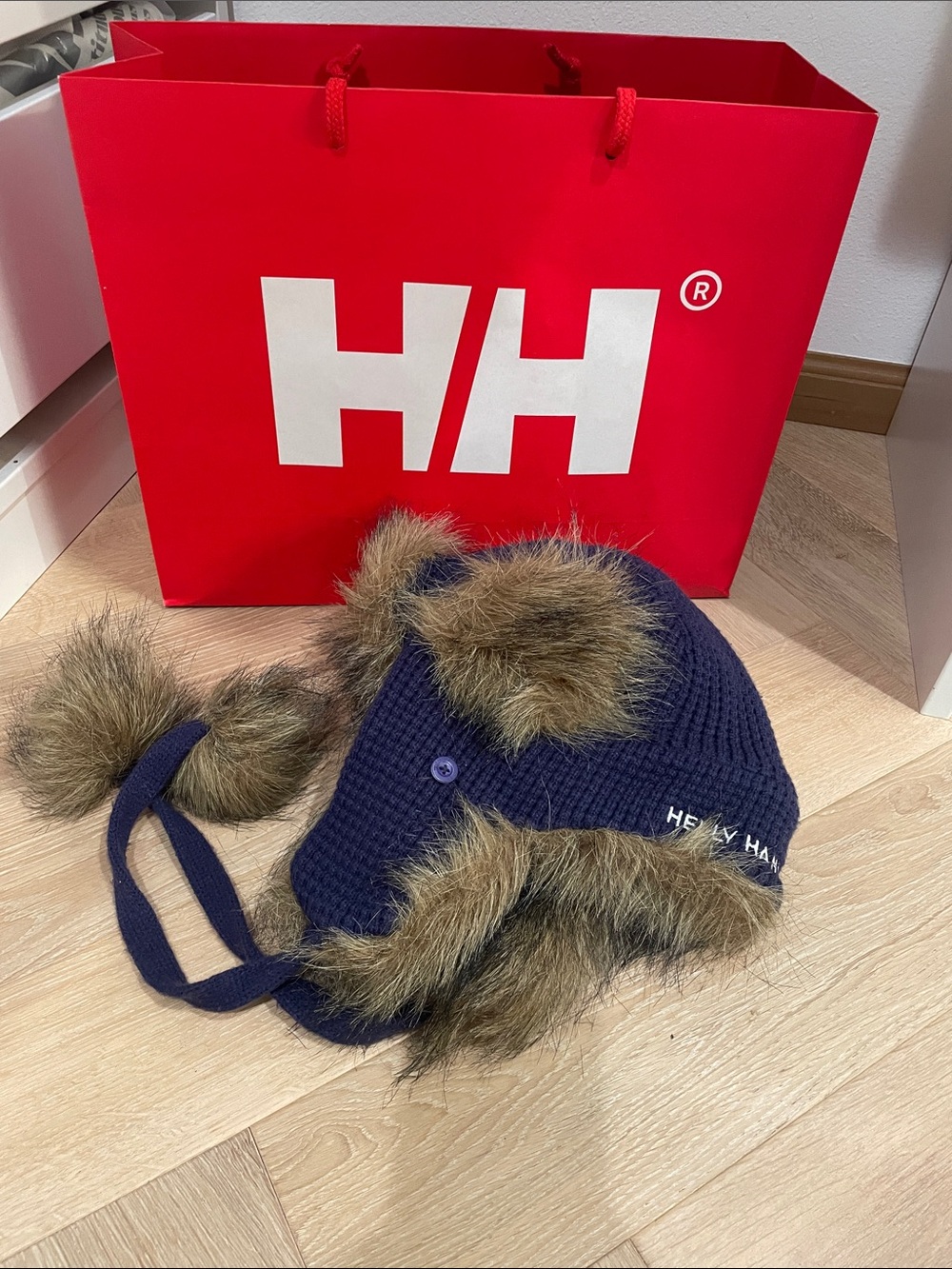 New Helly Hanse Fur-Trim Hat